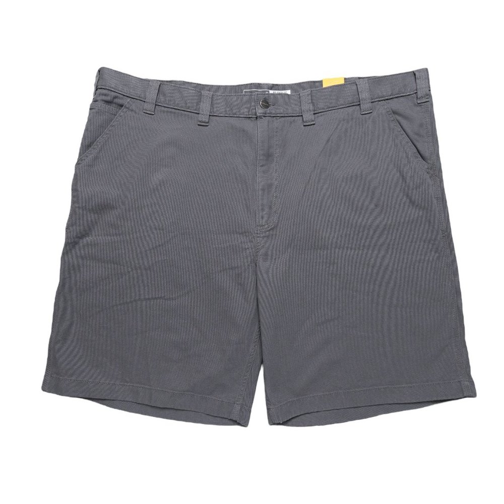 Carhartt Rugged Flex Relaxed Fit Canvas Work Short Mens Size 48x10" Gray Pockets